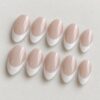 Classic Milky French Tip Nails design preview
