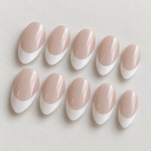 Classic Milky French Tip Nails design preview
