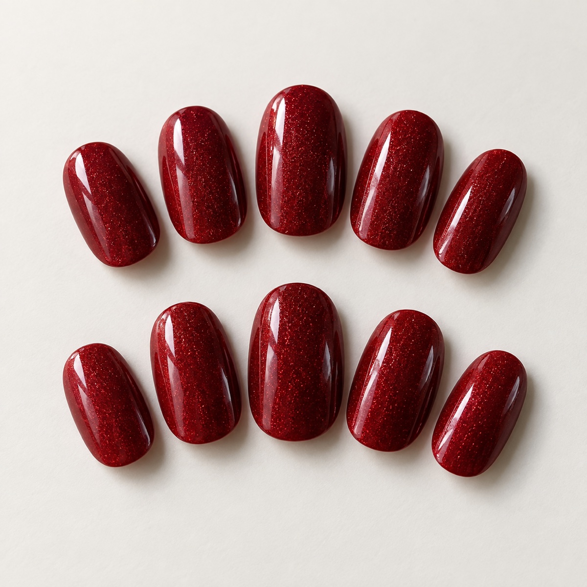 Ruby Gloss Event Nails design preview